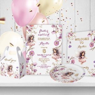 Ballotins Fleur sauvage fée lavender pixie anniversaire