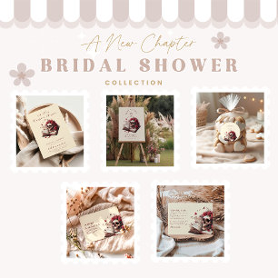 Een nieuw hoofdstuk begint gotisch vrijgezellenfee bedankkaart