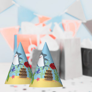 Invitation Sous les requins de mer garçons 1er anniversaire f