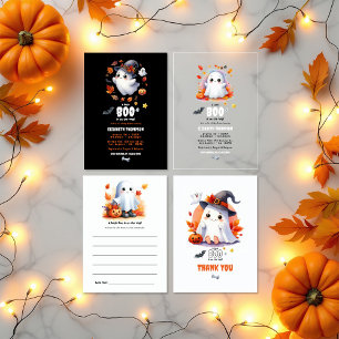 Invitation "Un petit livre est en route" Baby shower d'Hallow