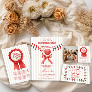 Serviette En Papier Fête des mariées de base-ball de sport Homerun