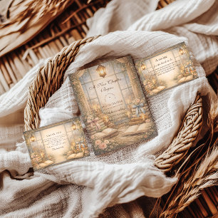 Carte De Remerciements Mariage Romantique : Nouveau Chapitre - Baby Showe