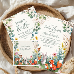Carte D'accompagnement Livres de forêt pour bébés