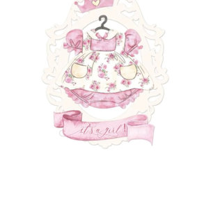 Invitation Royal Princess Pink C'est un Baby shower de fille