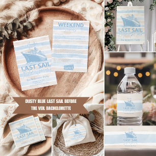 Dusty Blue laatste zeiltocht voor de Veil Bachelor Kaart