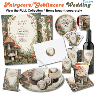 Papier FAIRYCORE MARIAGE Vintage Nature Loisir Fairytale
