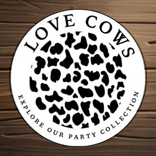 Cravate Vache laitière Noir n Blanc