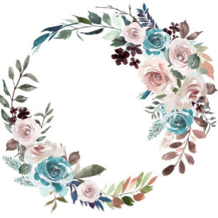 Invitations de Wedding showers Boho Pink Turquoise