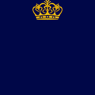 Invitation Mariage royal Blue and Gold Damask