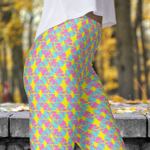 Phase Shift op het Paarse donker Leggings
