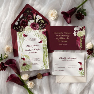 Serviette En Papier Mariage Art Nouveau Arum Velvet Garden