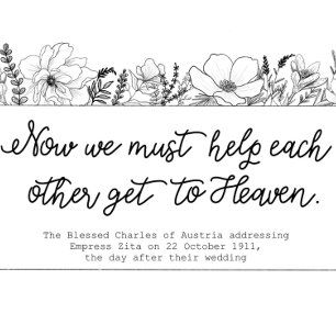 AMDG Faire-part de mariage catholique