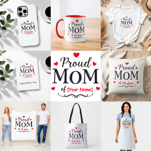 Tote Bag Maman fière de   Fête des mères personnalisées mig