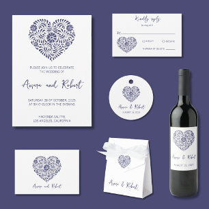 CARTE POSTALE MEXICAIN TALAVERA COEUR ENREGISTRER LA DATE