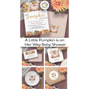 Serviette En Papier Un Petit Citrouille Automne Automne Automne Baby s