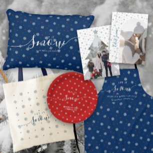 Mug Motif des flocons de neige et des points de Noël