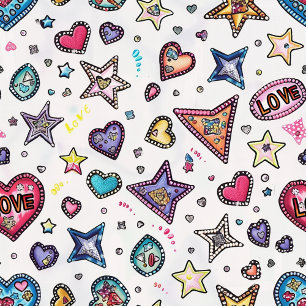 Carte d'instructions de mariage Love & Crystal