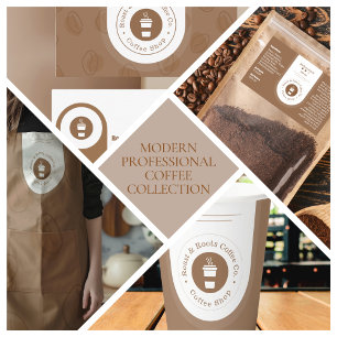 Autocollant Pour Fenêtre Café professionnel moderne