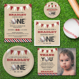 Invitation Toucher Le Grand   Baseball 1er anniversaire