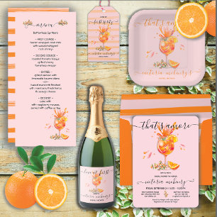 Sticker Carré C'est la Fête des mariées Amore Spritz