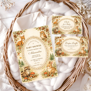 Carte D'accompagnement Tirage au sort de la couche forestière du livre d'