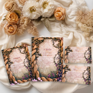Carte D'accompagnement Little Princess Fairytale Books for Baby Enclosur