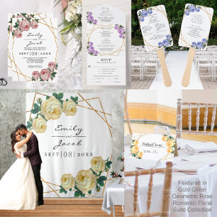 Personnalisé Mariage Étiquette de adresse Orange F