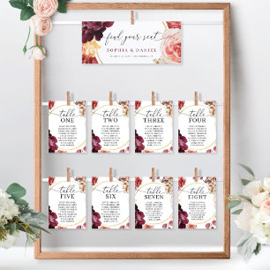 Invitation Boho Pampas Mariage en herbe accueil