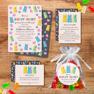 Gummy Beer Kleurrijke Jelly Snoep Baby shower Ronde Sticker