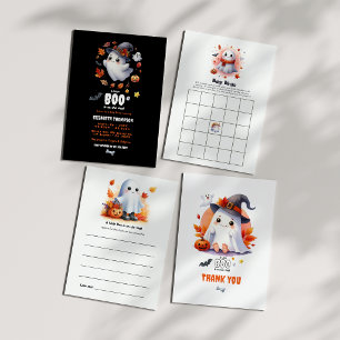 Carte Conseil "Un petit livre est en route" Baby shower d'Hallow