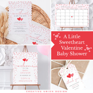 Prospectus 11,4 Cm X 14,2 Cm Circulaire d'Invitation de petit Baby shower amour