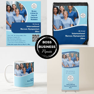 Carte De Visite Conférence Médicale du technicien en soins infirmi