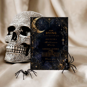 Sticker Rond Halloween Luxueux Glamour
