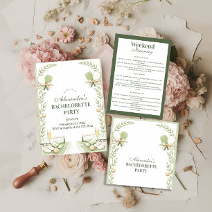 Sticker Rond Enterrement de vie de jeune fille Prépa Jardin de 