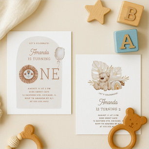 Sticker Rond Merci pour venir Boho Teddy Bear anniversaire de e