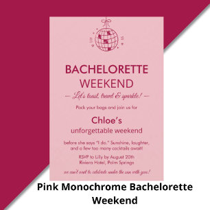 Sticker Rond Week-end d'enterrement de vie de jeune fille minim