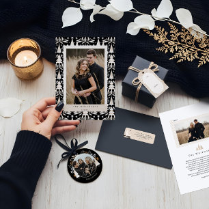 Mug Élégant arbre de Noël À feuillage persistant moder