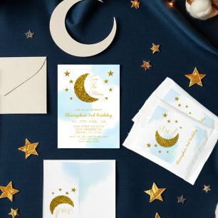 Invitation Deux La Lune 2e Anniversaire