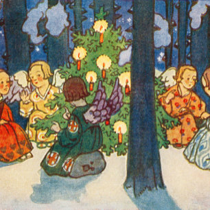 Puzzle Christmas in the forest - Zdenek Guth