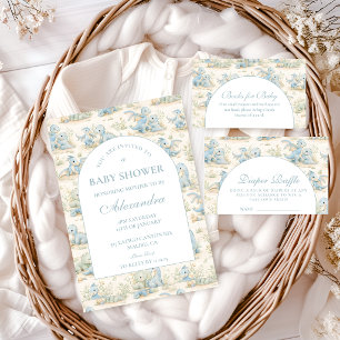 Carte D'accompagnement Baby Shower Cadeau de Naissance Raffle de Couches 