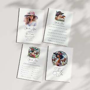 Invitation Fête des mariées "Off to the Altar" inspirée par D