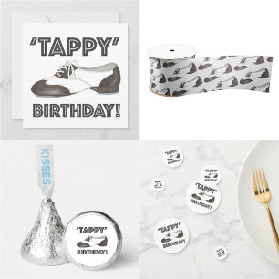 Invitation 'Tappy' Joyeux anniversaire Anniversaire Tap Dance
