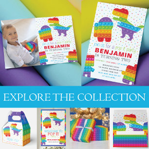 Ballotins Personnalisé Pop It Boy Anniversaire