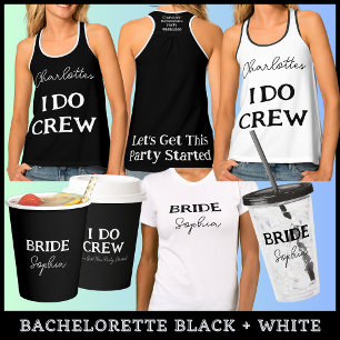 Verre En Acrylique I Do Crew Bachelorette Party Mariées Nom