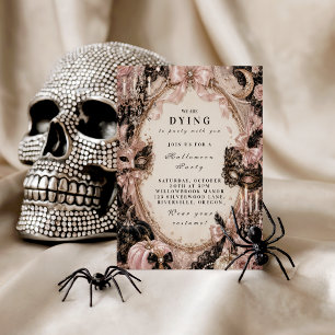 Invitation Célébration de Halloween Pastel Imprévisible