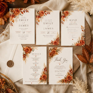 Invitation Florales de la récolte d'automne, Sauvegarder la d