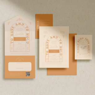San Miguel Wedding Invitation