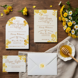 Sweet Little Honey op de weg Bee Baby shower Servet