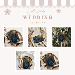 Carte De Remerciements Mariage céleste sous le soleil de minuit
