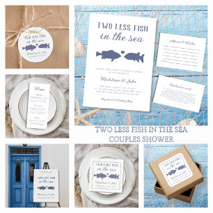 Serviette En Papier Deux Poissons En Moins Dans La Mer Couples Douche